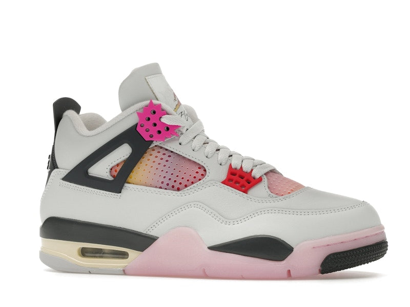 Air Jordan 4 Retro Comic - Off White/Anthracite/Neutral Grey/Fire Pink/Light Arctic Pink/Muslin - JA1135-100 - 03