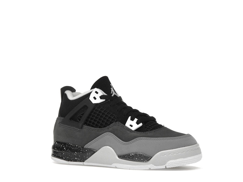 Air Jordan 4 Retro Fear 2024 (PS) - Black/White/Anthracite/Black/Pure Platinum - FV4537-002 - 04