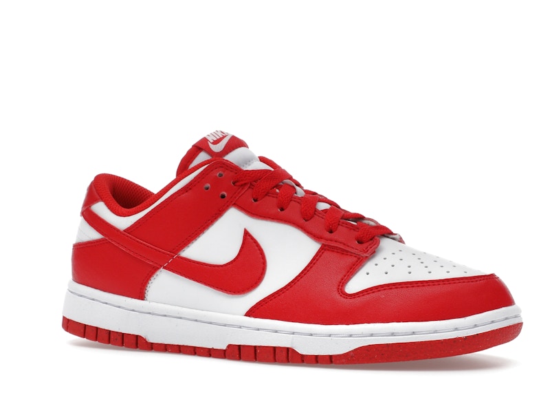 Nike Dunk Low Next Nature St Johns Womens - White/University Red - DD1873-116 - 04
