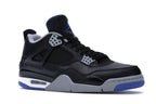 Air Jordan 4 Retro Motorsports Alternate - Black/Game Royal-Matte Silver-White - air-jordan-4-retro-motorsports-alternate - 04