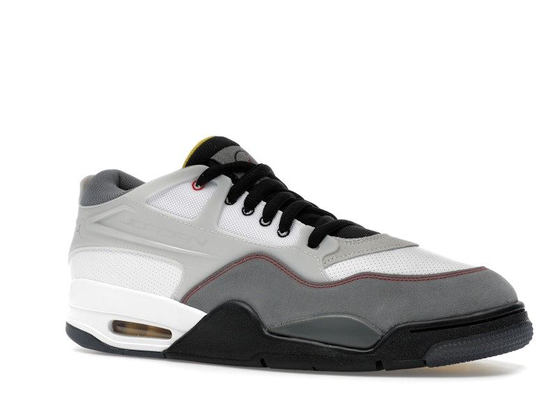 Air Jordan 4 Rm Premium White Black Smoke Grey Fire Red - White/Black/Smoke Grey/Fire Red - IB8052-100 - 04