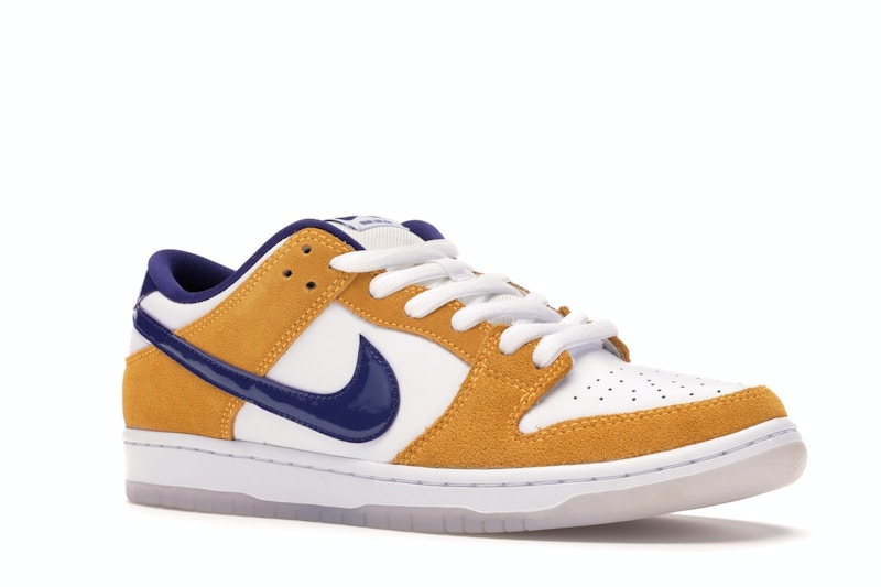Nike SB Dunk Low Laser Orange - White/Regency Purple-Laser Orange - BQ6817-800 - 04
