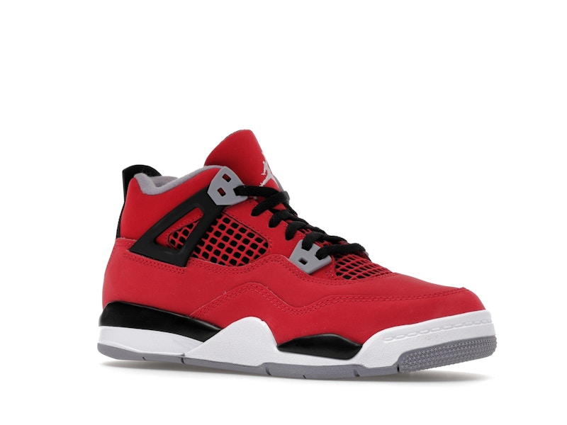Air Jordan 4 Retro Toro Bravo 2026 (PS) - Fire Red/White/Black/Cement Grey - HV4381-600 - 04