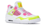 Air Jordan 4 Retro White Lemon Pink (GS) - White/Lemon Venom-Pink Blast - CV7808-100 - 04