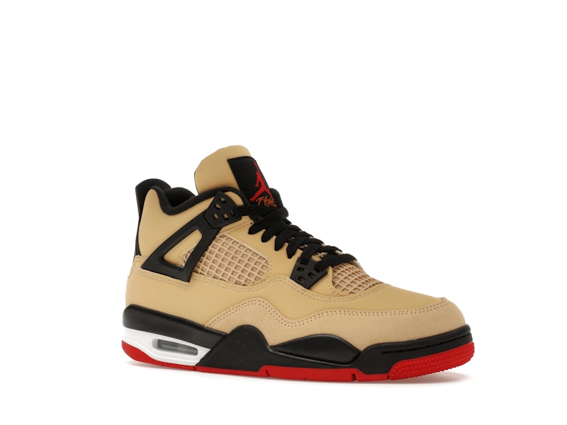 Air Jordan 4 Retro Pizza (GS) - Fire Red/Sesame/White/Starfish - IH2094-200 - 04