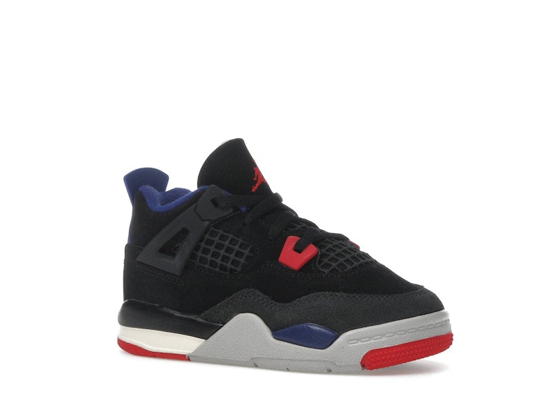 Air Jordan 4 Retro Rare Air (TD) - Black/Fire Red/Deep Royal Blue/Dark Smoke Grey/Tech Grey - IB4387-003 - 04