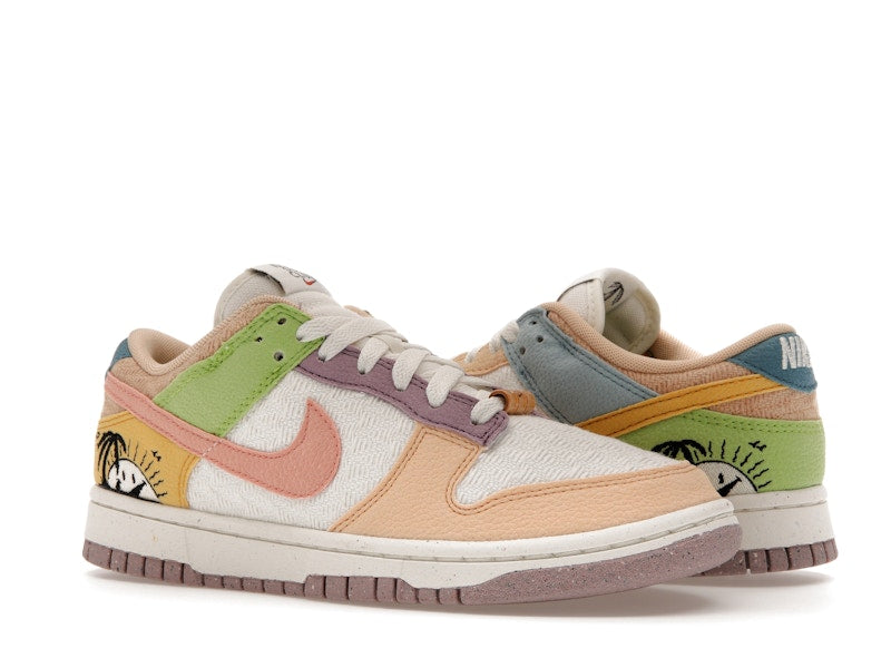 Nike Dunk Low Retro Sun Club Multi (W) - Sail/Sanded Gold-Light Madder Root - DQ0265-100 - 04