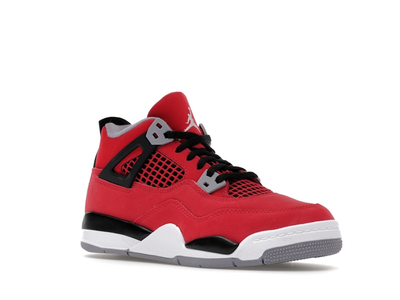 Air Jordan 4 Retro Toro Bravo 2026 (PS) - Fire Red/White/Black/Cement Grey - HV4381-600 - 05