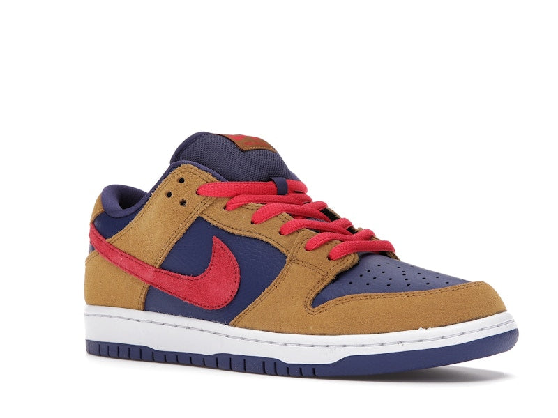 Nike Sb Dunk Low Reverse Papa Bear - Wheat/Light Fusion Red-Dark Purple - BQ6817-700 - 05