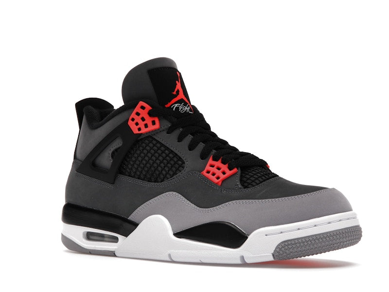 Air Jordan 4 Retro Infrared - Dark Grey/Infrared 23-Black-Cement Grey - DH6927-061 - 05