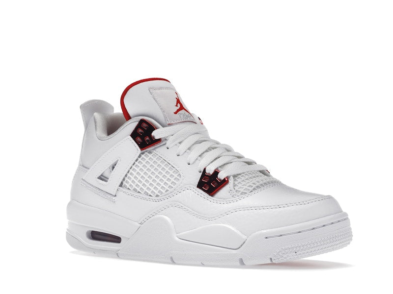 Air Jordan 4 Retro Metallic Red (GS) - White/University Red-Metallic Silver - air-jordan-4-retro-metallic-red-gs - 05