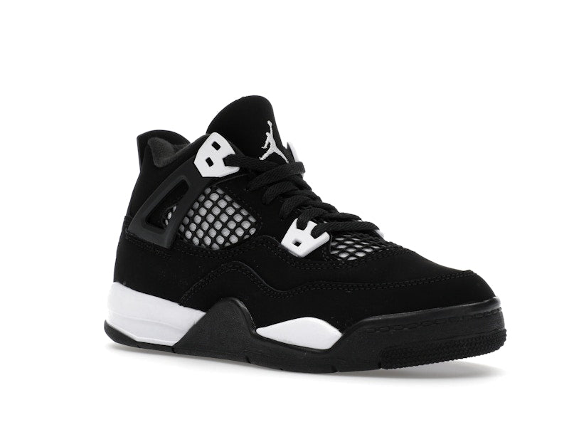 Air Jordan 4 Retro White Thunder (PS) - Black/White/Black - FV4537-001 - 05