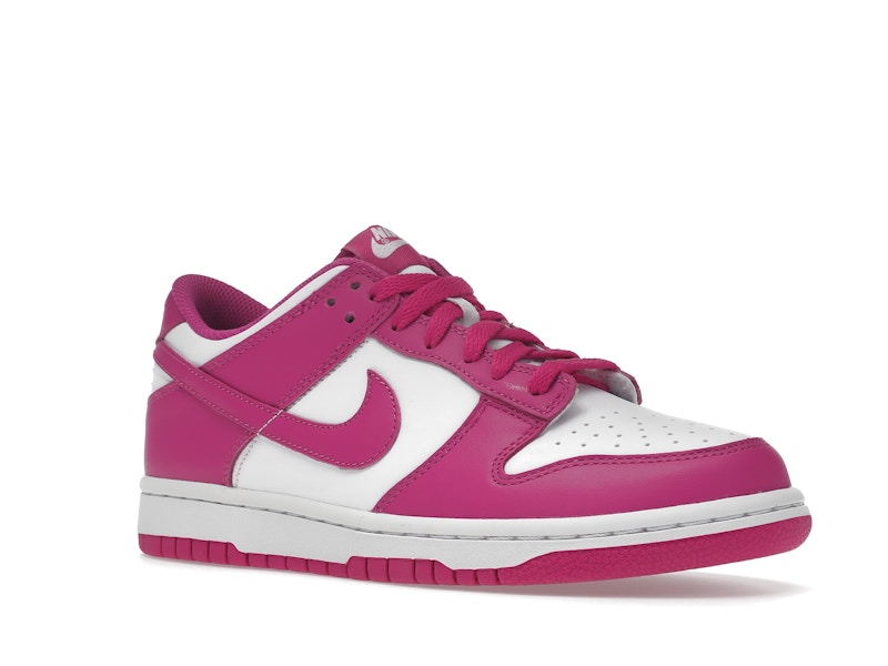 Nike Dunk Low Active Fuchsia (GS), vista a 360 gradi 5 di 36