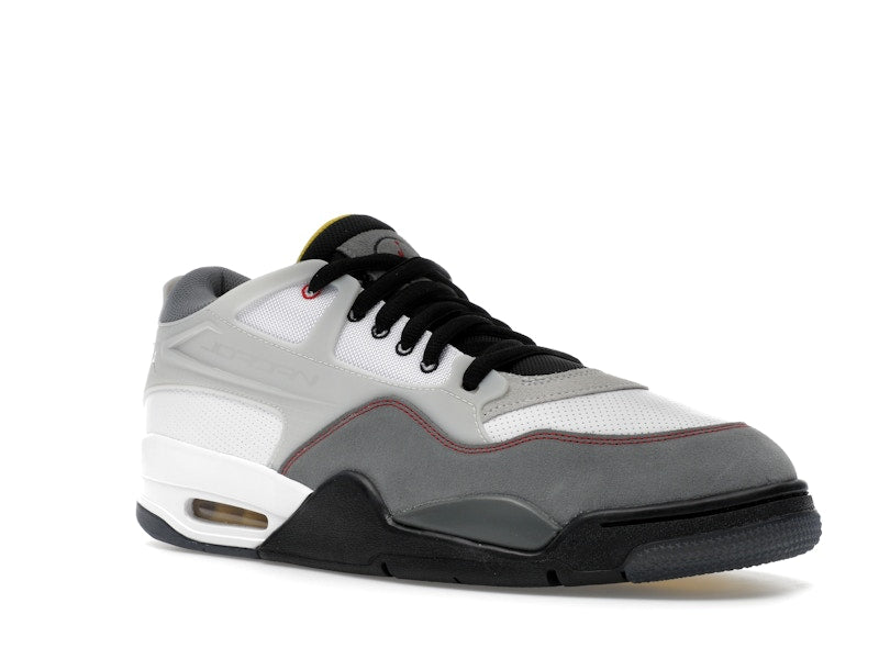 Air Jordan 4 Rm Premium White Black Smoke Grey Fire Red - White/Black/Smoke Grey/Fire Red - IB8052-100 - 05