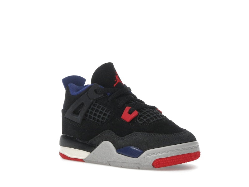 Air Jordan 4 Retro Rare Air (TD) - Black/Fire Red/Deep Royal Blue/Dark Smoke Grey/Tech Grey - IB4387-003 - 05