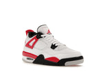 Air Jordan 4 Retro Red Cement (GS) - White/Fire Red/Black/Neutral Grey - air-jordan-4-retro-red-cement-gs - 05