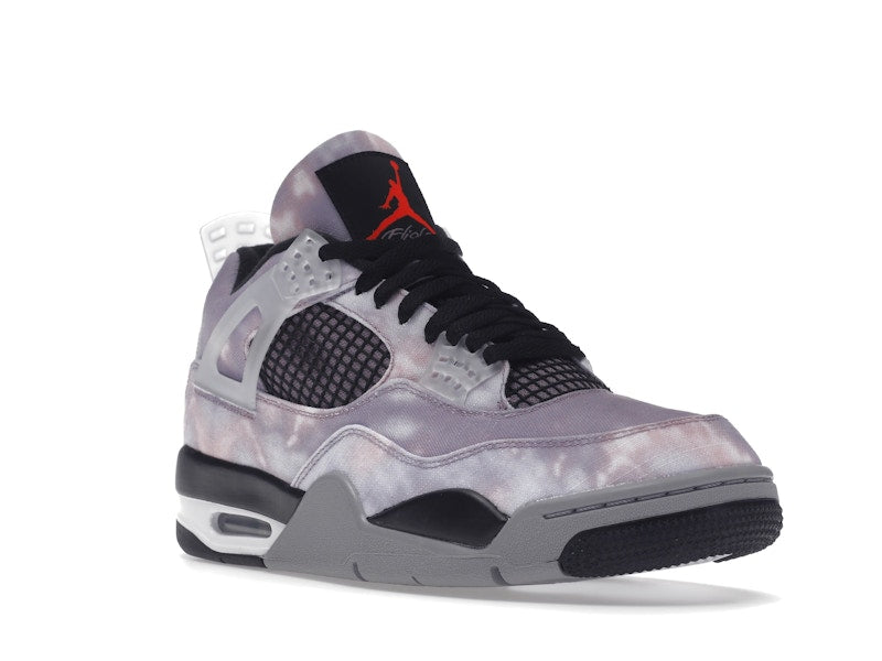 Air Jordan 4 Retro Zen Master - Amethyst Wave/Bright Crimson-Black-Cement Grey - DH7138-506 - 06
