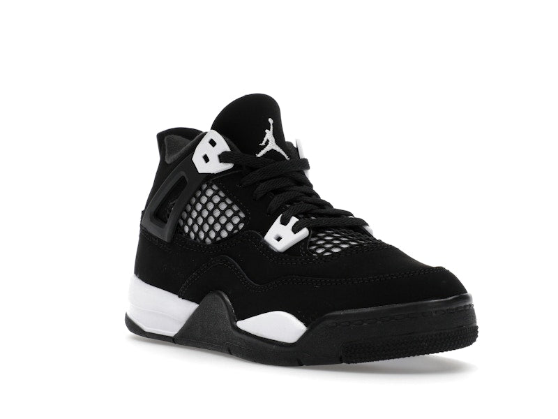 Air Jordan 4 Retro White Thunder (PS) - Black/White/Black - FV4537-001 - 06