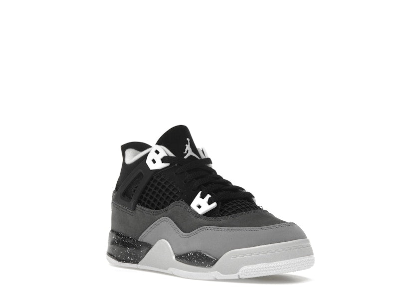 Air Jordan 4 Retro Fear 2024 (PS) - Black/White/Anthracite/Black/Pure Platinum - FV4537-002 - 06