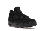 Air Jordan 4 Retro Golf Black Cat Pony Hair