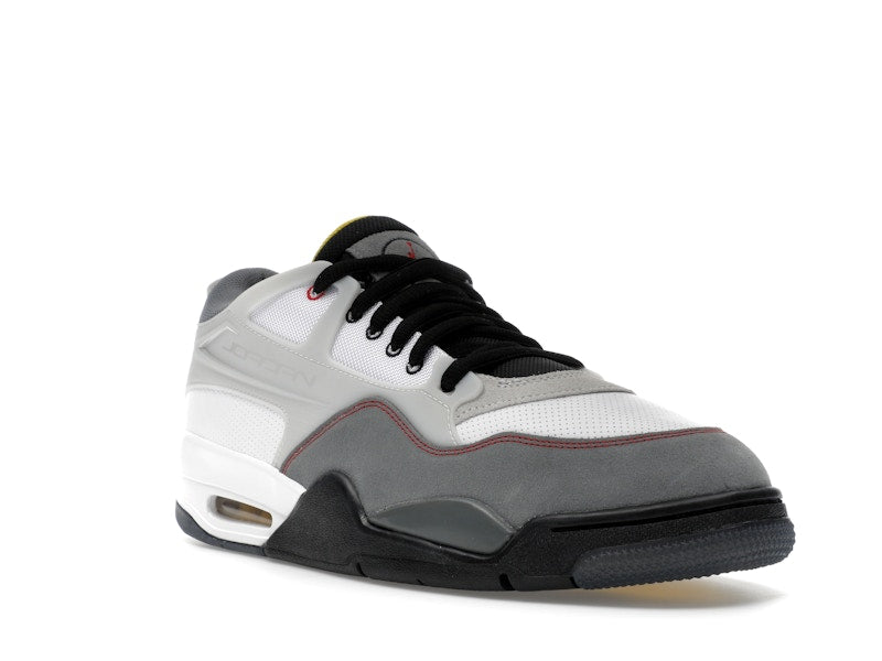 Air Jordan 4 Rm Premium White Black Smoke Grey Fire Red - White/Black/Smoke Grey/Fire Red - IB8052-100 - 06