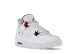 Air Jordan 4 Retro Metallic Red (GS) - White/University Red-Metallic Silver - air-jordan-4-retro-metallic-red-gs - 06