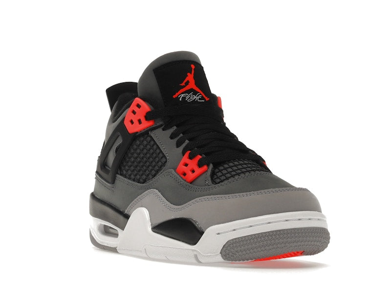 Air Jordan 4 Retro Infrared (GS) - Dark Grey/Infrared 23-Black-Cement Grey - air-jordan-4-retro-infrared-gs - 07