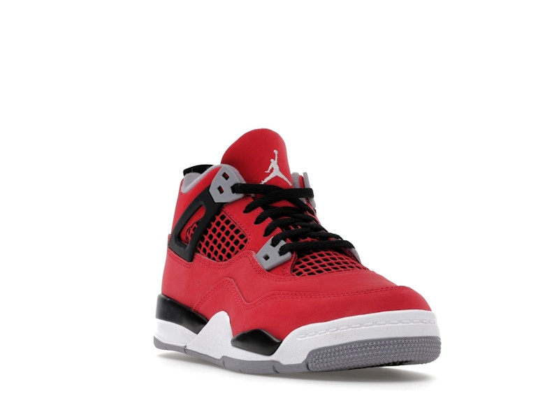 Air Jordan 4 Retro Toro Bravo 2026 (PS) - Fire Red/White/Black/Cement Grey - HV4381-600 - 07