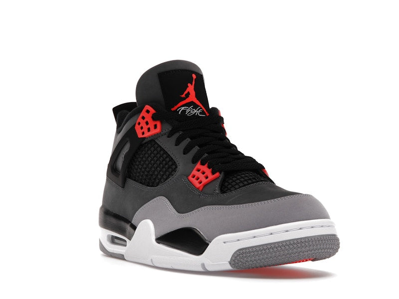 Air Jordan 4 Retro Infrared - Dark Grey/Infrared 23-Black-Cement Grey - DH6927-061 - 07
