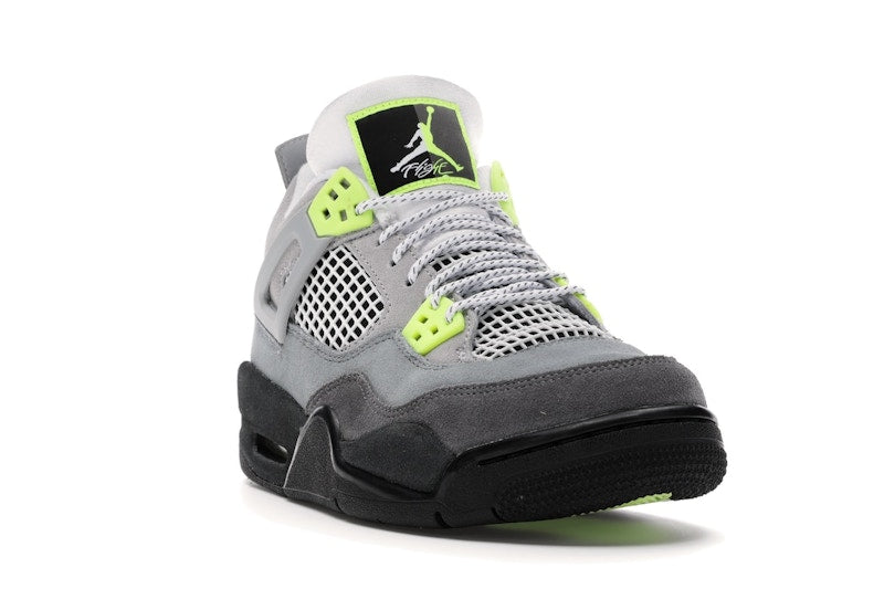 Air Jordan 4 Retro Se Neon (GS) - Cool Grey/Volt-Wolf Grey-Anthracite - CT5343-007 - 07