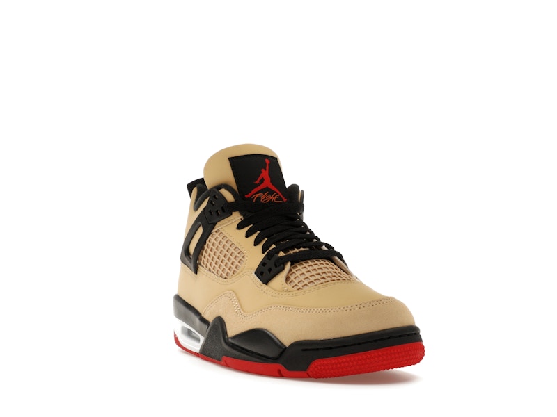 Air Jordan 4 Retro Pizza (GS) - Fire Red/Sesame/White/Starfish - IH2094-200 - 07