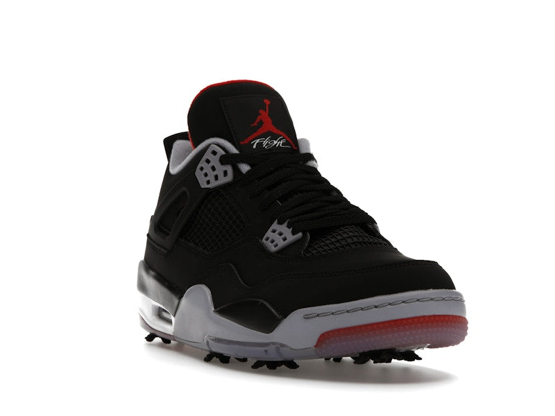 Air Jordan 4 Retro Golf Bred - Black/Fire Red-Cement Grey-White - CU9981-002 - 07