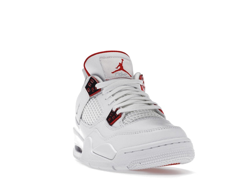 Air Jordan 4 Retro Metallic Red (GS) - White/University Red-Metallic Silver - air-jordan-4-retro-metallic-red-gs - 08
