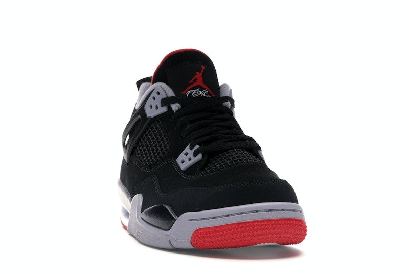 Air Jordan 4 Retro Bred 2019 (GS) - Black/Fire Red-Cement Grey-Summit White - air-jordan-4-retro-bred-2019-gs - 08
