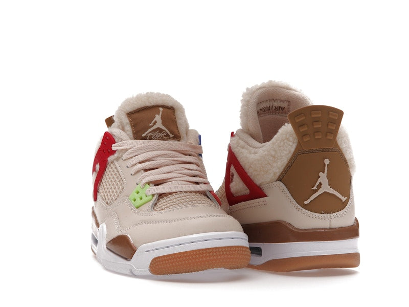 Air Jordan 4 Retro Where The Wild Things Are (GS) - Pearl White/Dark Driftwood-Gym Red - DH0572-264 - 08