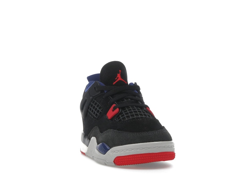 Air Jordan 4 Retro Rare Air (TD) - Black/Fire Red/Deep Royal Blue/Dark Smoke Grey/Tech Grey - IB4387-003 - 08