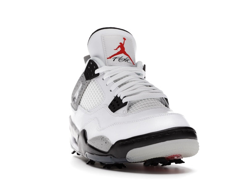 Air Jordan 4 Retro Golf White Cement - White/Tech Grey-Black-Fire Red - CU9981-100 - 08