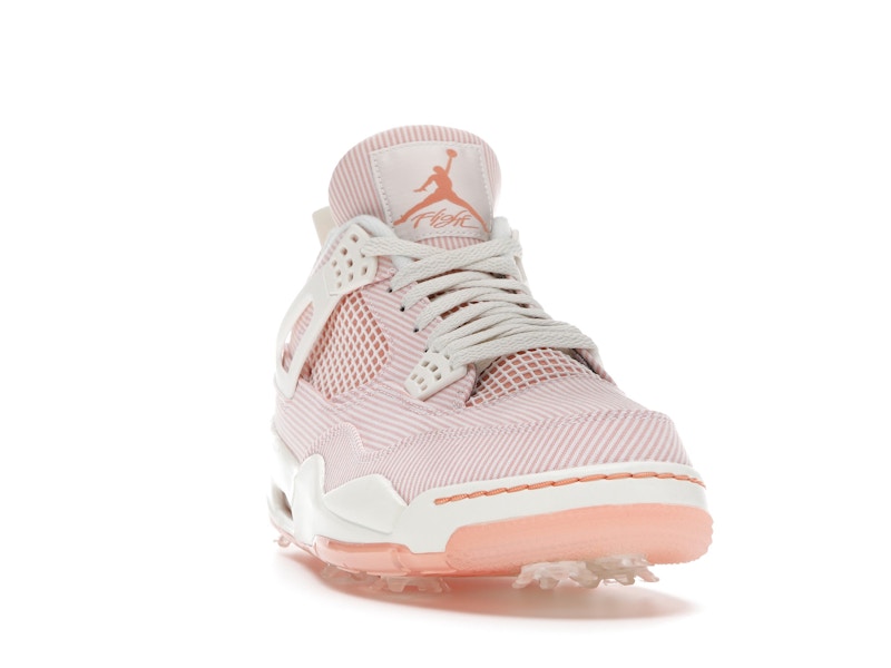 Air Jordan 4 Retro Golf Seersucker - Sail/Apricot Agate - CZ2439-101 - 08