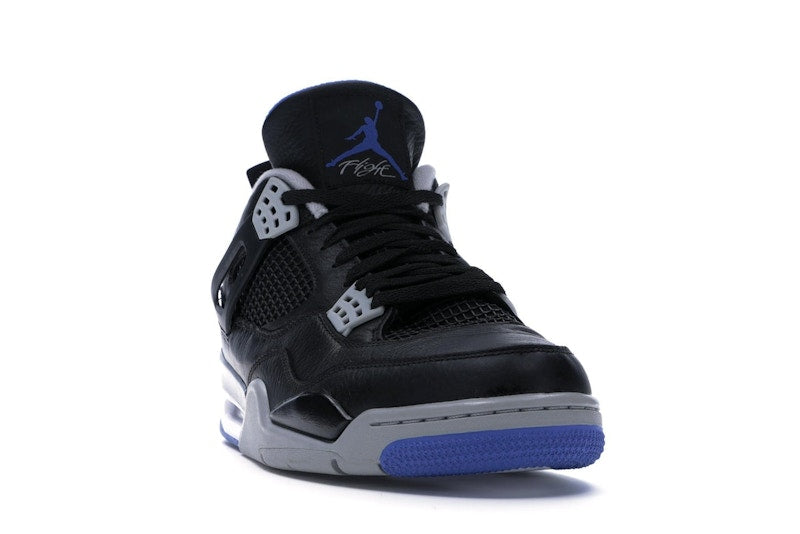 Air Jordan 4 Retro Motorsports Alternate - Black/Game Royal-Matte Silver-White - air-jordan-4-retro-motorsports-alternate - 08