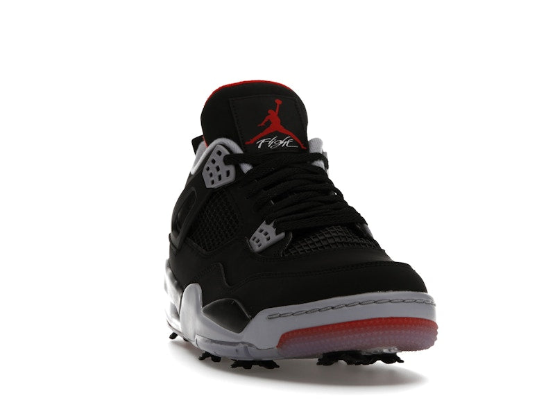 Air Jordan 4 Retro Golf Bred - Black/Fire Red-Cement Grey-White - CU9981-002 - 08