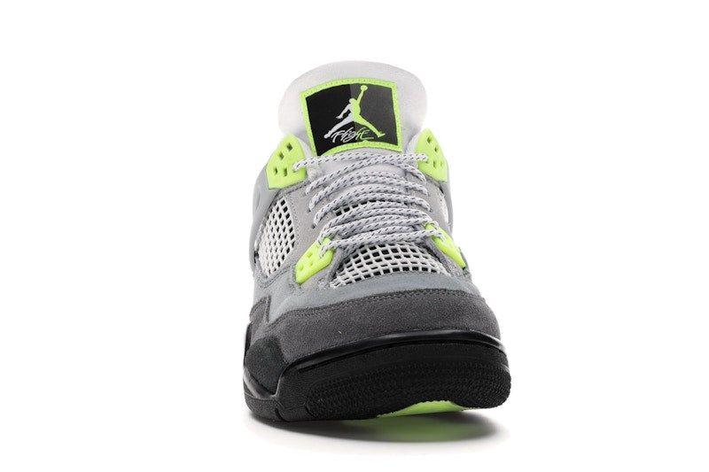 Air Jordan 4 Retro Se Neon (GS) - Cool Grey/Volt-Wolf Grey-Anthracite - CT5343-007 - 09