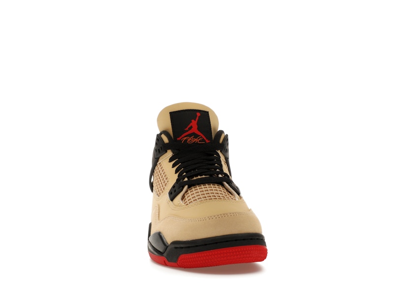 Air Jordan 4 Retro Pizza (GS) - Fire Red/Sesame/White/Starfish - IH2094-200 - 09