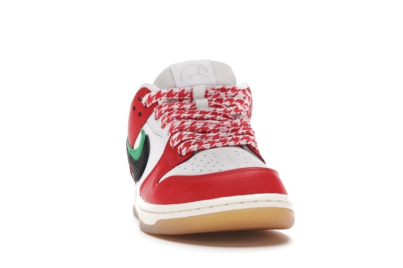 Nike SB Dunk Low Frame Skate Habibi - White/Black-Green-Red-Gum - CT2550-600 - 09