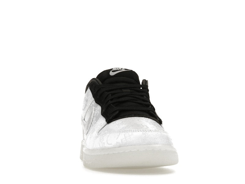 Nike Dunk Low Clot Fragment White - White/Black - FN0315-110 - 09