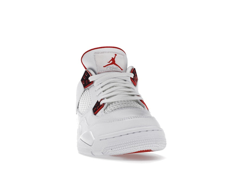 Air Jordan 4 Retro Metallic Red (GS) - White/University Red-Metallic Silver - air-jordan-4-retro-metallic-red-gs - 09