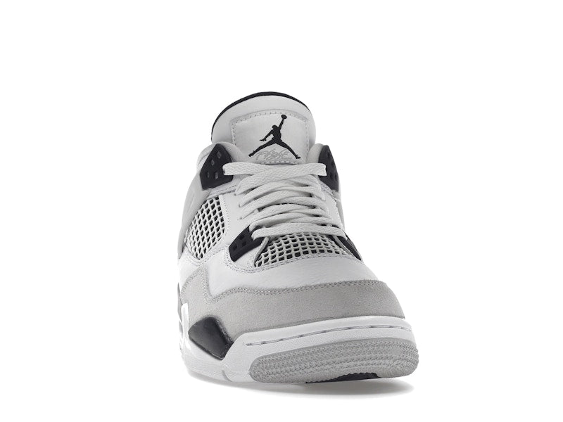Air Jordan 4 Retro Military Black (GS) - White/Black-Neutral Grey - air-jordan-4-retro-military-black-gs - 09