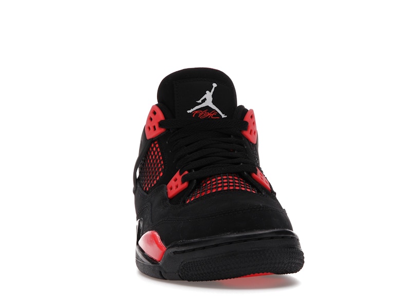 Air Jordan 4 Retro Red Thunder (GS) - Black/Multi-Color-Multi-Color-Crimson - 408452-016 - 09
