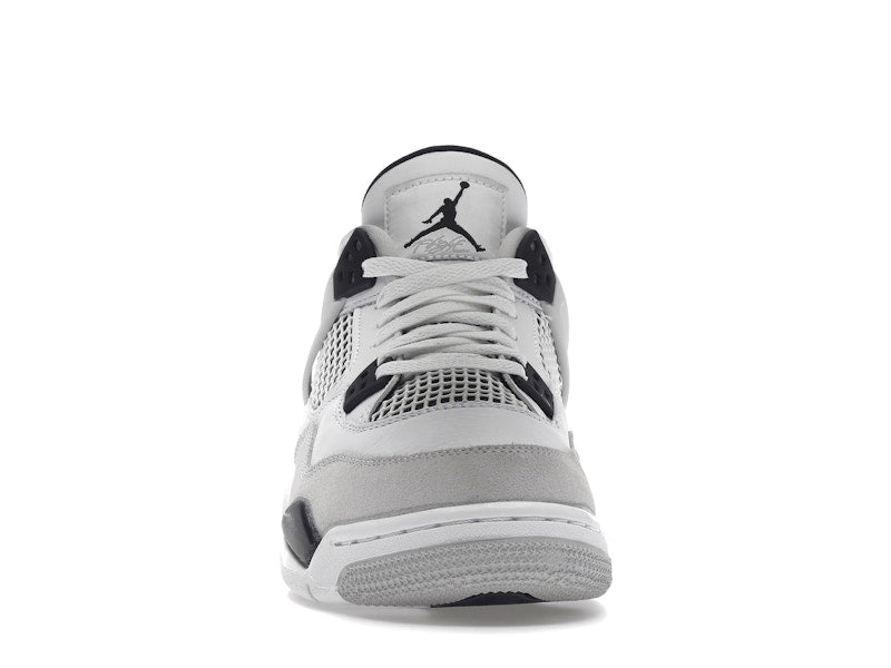Air Jordan 4 Retro Military Black (GS) - White/Black-Neutral Grey - air-jordan-4-retro-military-black-gs - 10