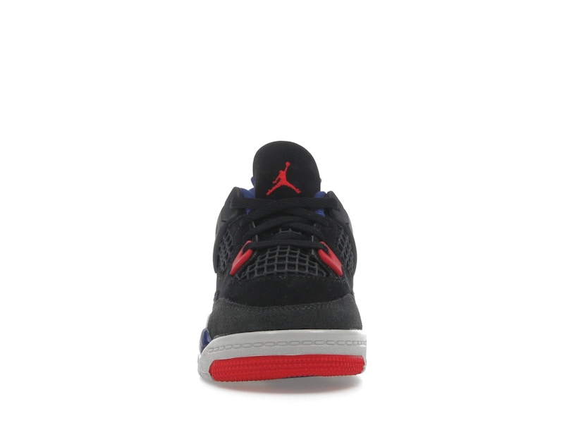 Air Jordan 4 Retro Rare Air (TD) - Black/Fire Red/Deep Royal Blue/Dark Smoke Grey/Tech Grey - IB4387-003 - 10