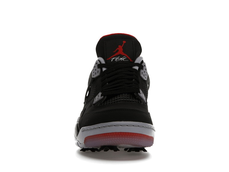 Air Jordan 4 Retro Golf Bred - Black/Fire Red-Cement Grey-White - CU9981-002 - 10
